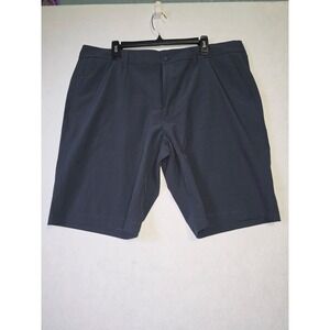 Men's Hang Ten Black Dress Or Casual Shorts Size 40 Zip Up With Button Closure